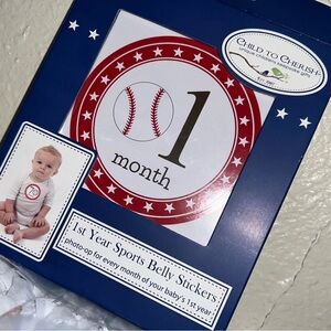 Child to Cherish Sports Belly Stickers